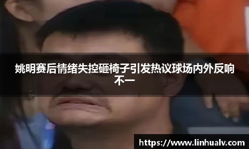 姚明赛后情绪失控砸椅子引发热议球场内外反响不一